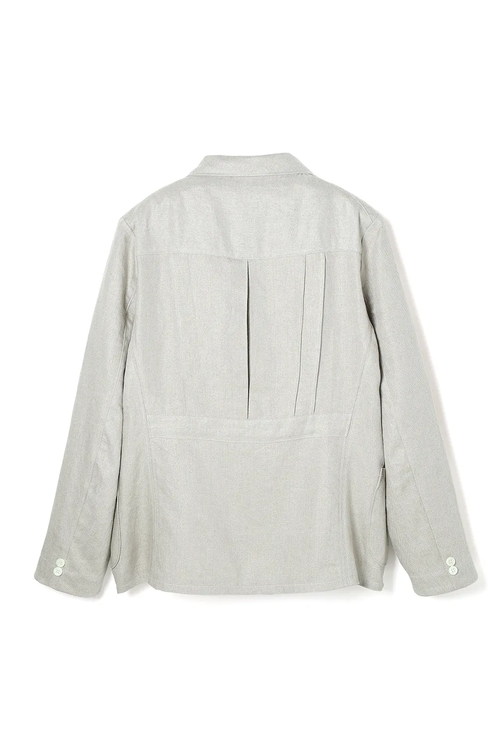 Classical Linen Tailored Jacket Beige sold by Attractions product image thumbnail 2