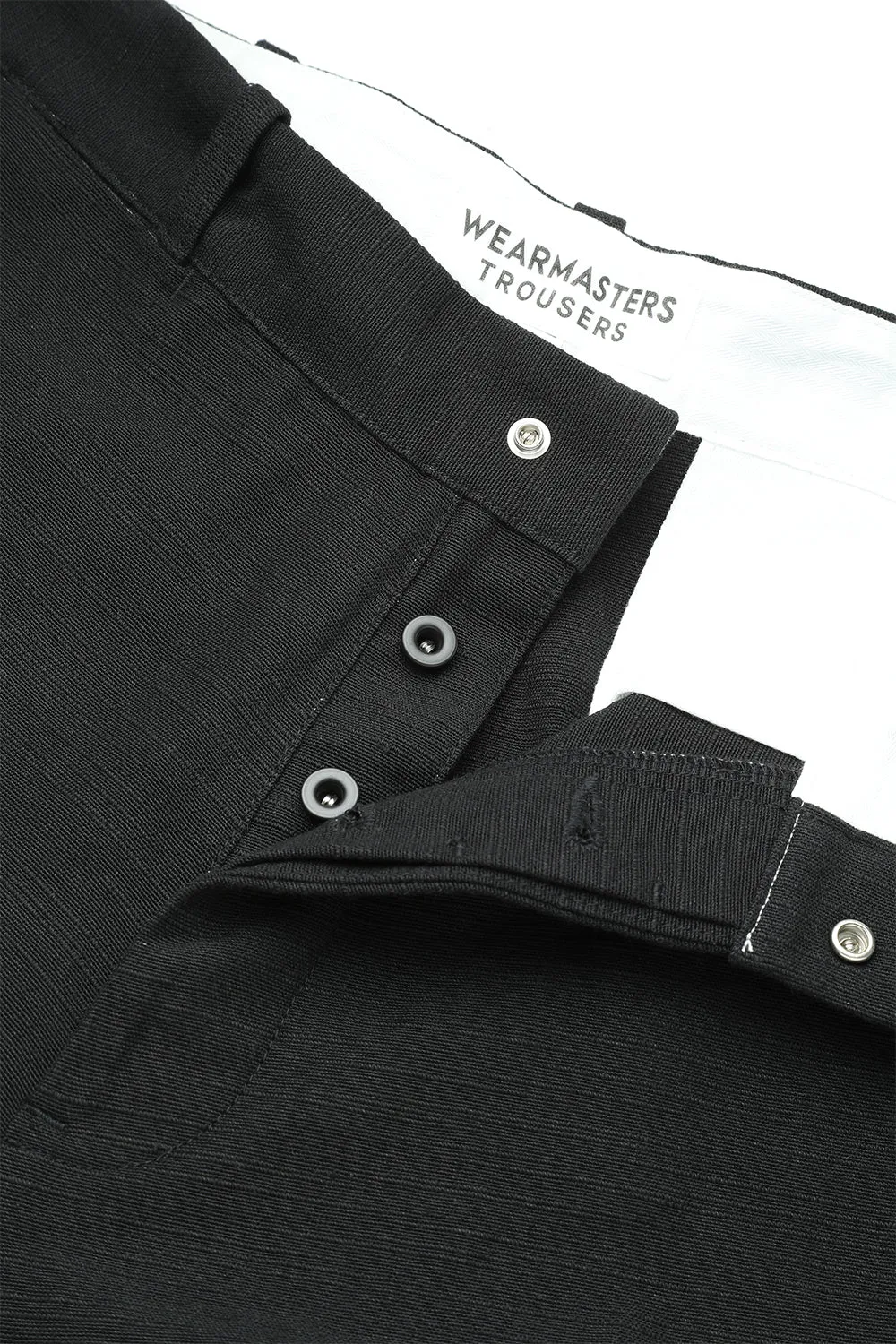 Heritage Trousers - Classic Cotton Linen Black sold by Attractions product image thumbnail 3