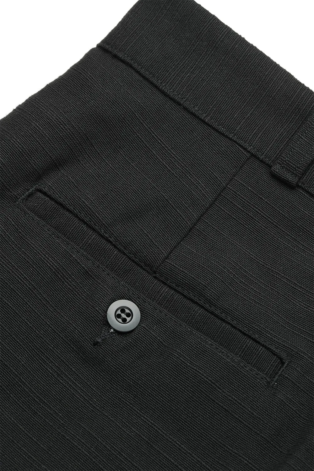 Heritage Trousers - Classic Cotton Linen Black sold by Attractions product image thumbnail 4