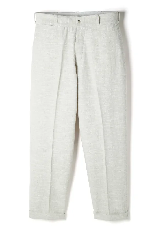 Heritage Trousers - Classic Cotton Linen Beige made by Attractions