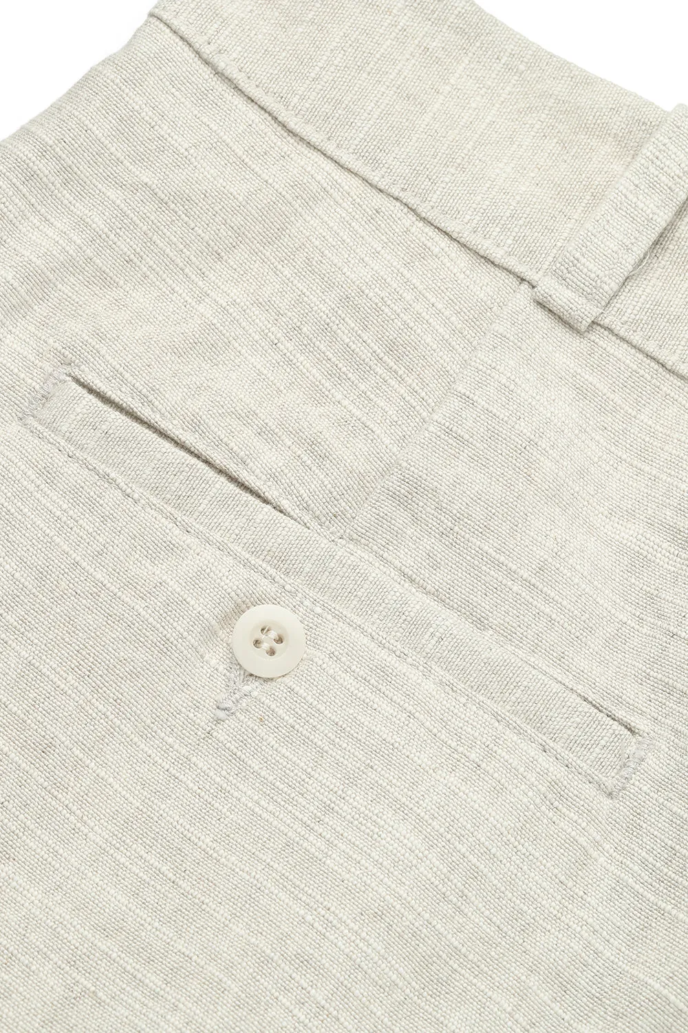 Heritage Trousers - Classic Cotton Linen Beige sold by Attractions product image thumbnail 4