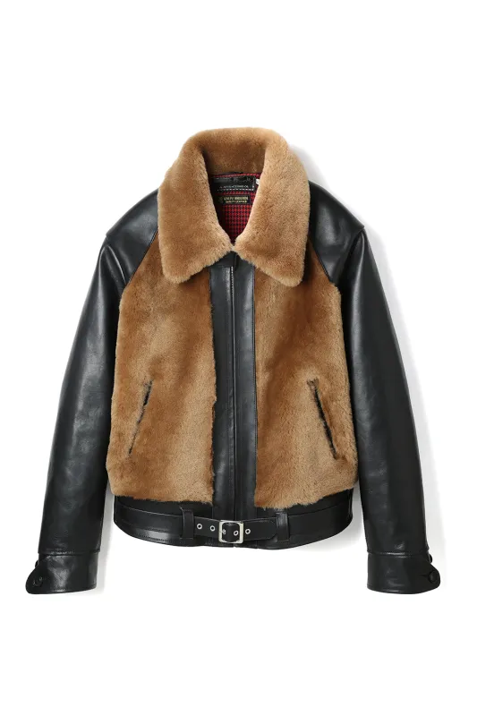 500LTD Grizzly Jacket Limited Edition Black×Camel made by Attractions