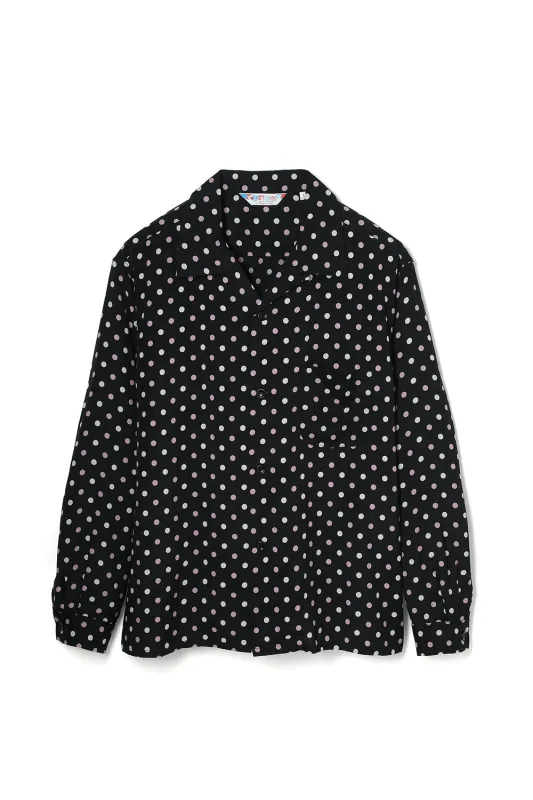 Lot.913 Dual-Dots Rayon Shirt L/S made by Attractions