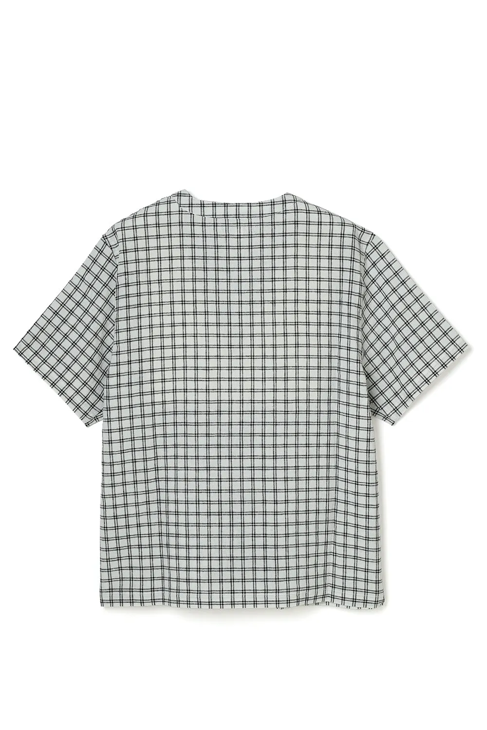 Lot.889 Farmers Pin Check Shirt -White- sold by Attractions product image thumbnail 2