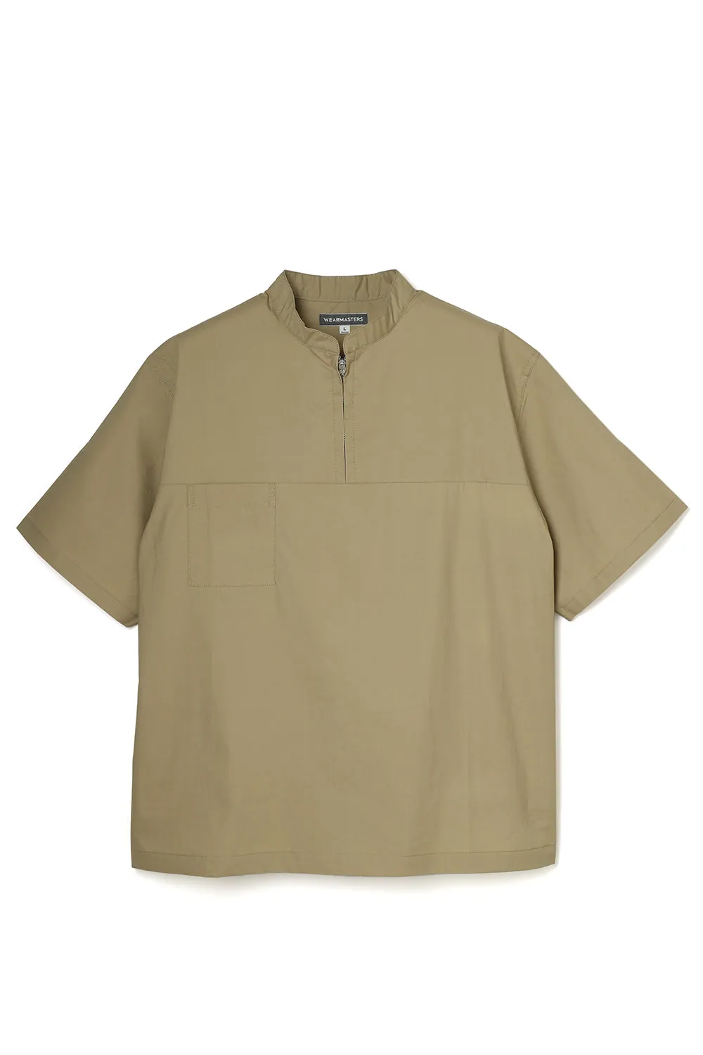 Lot.892 Half Zip Shirt -Beige- sold by Attractions