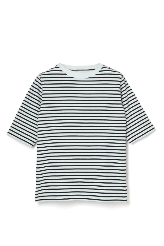 Lot.896 CK Border Tee -White- made by Attractions