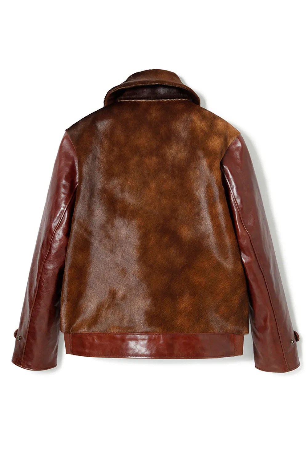 625 Hair On Horsehide King Shawl Jacket -Brown- sold by Attractions product image thumbnail 2