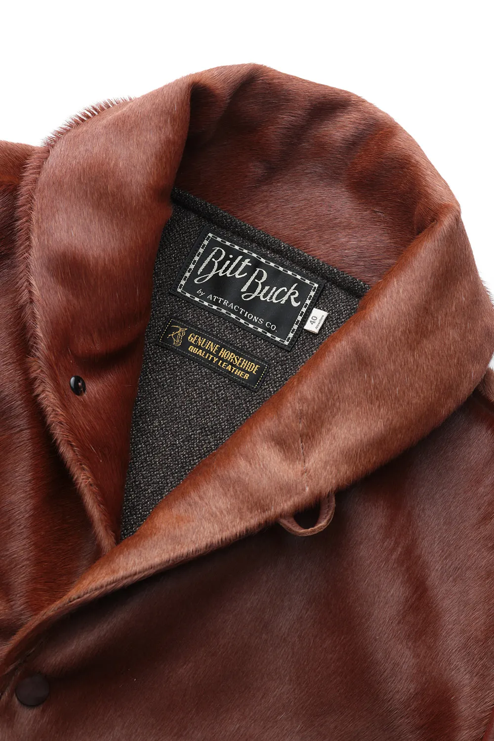 625 Hair On Horsehide King Shawl Jacket -Brown- sold by Attractions product image thumbnail 3