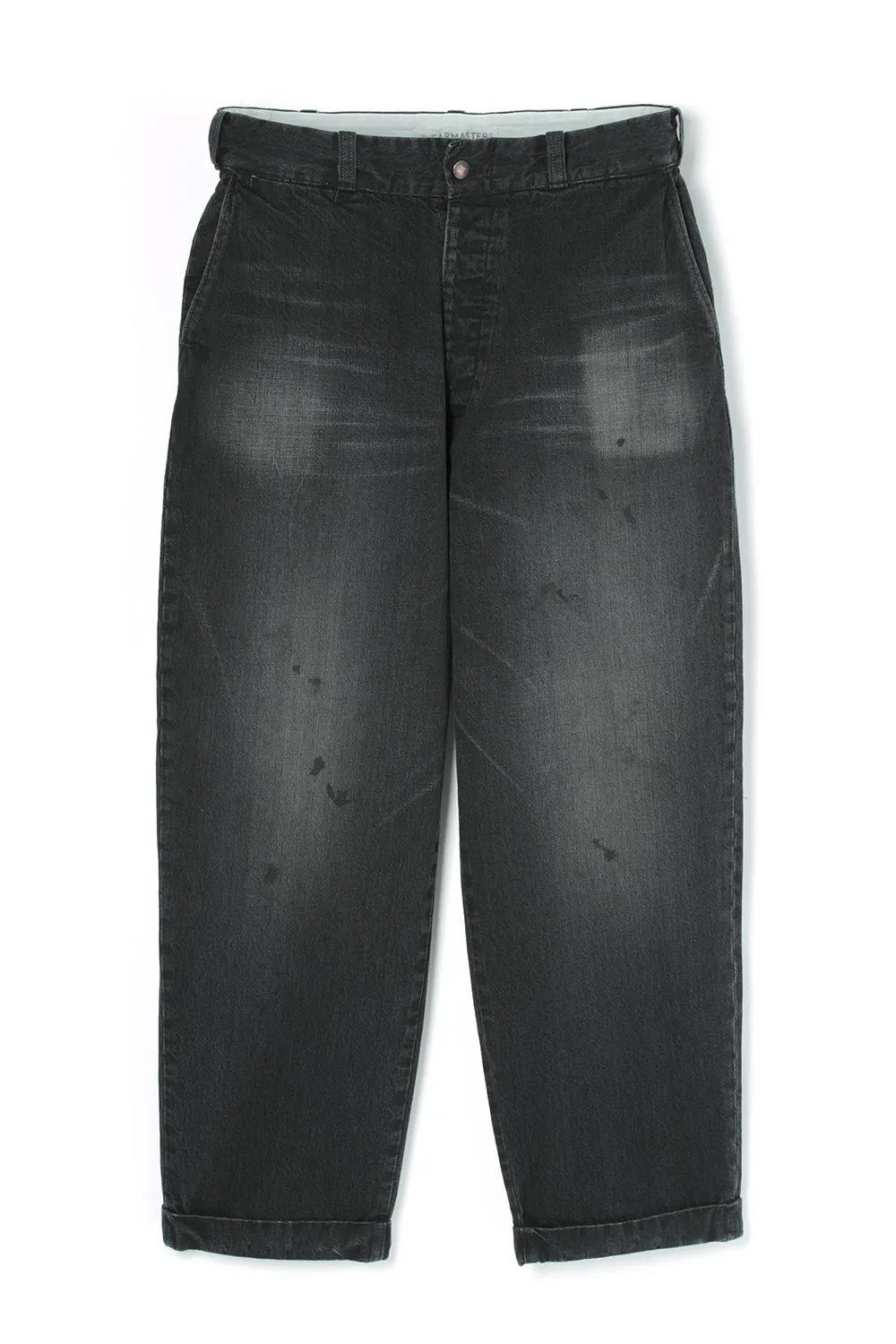 Heritage Denim Trousers Black Vintage Wash sold by Attractions
