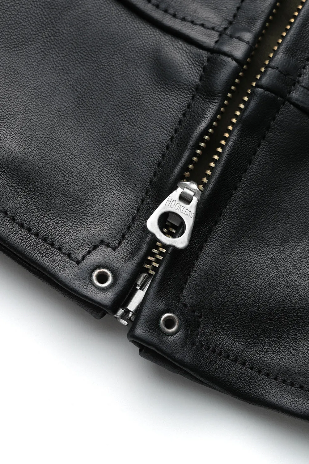 Lot.762 Horsehide A-1 Zip Jacket -Black- sold by Attractions product image thumbnail 4