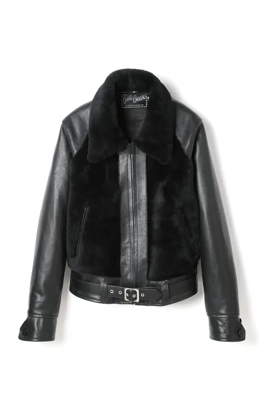 500W Queen’s Grizzly Jacket - Black×Black - made by Attractions