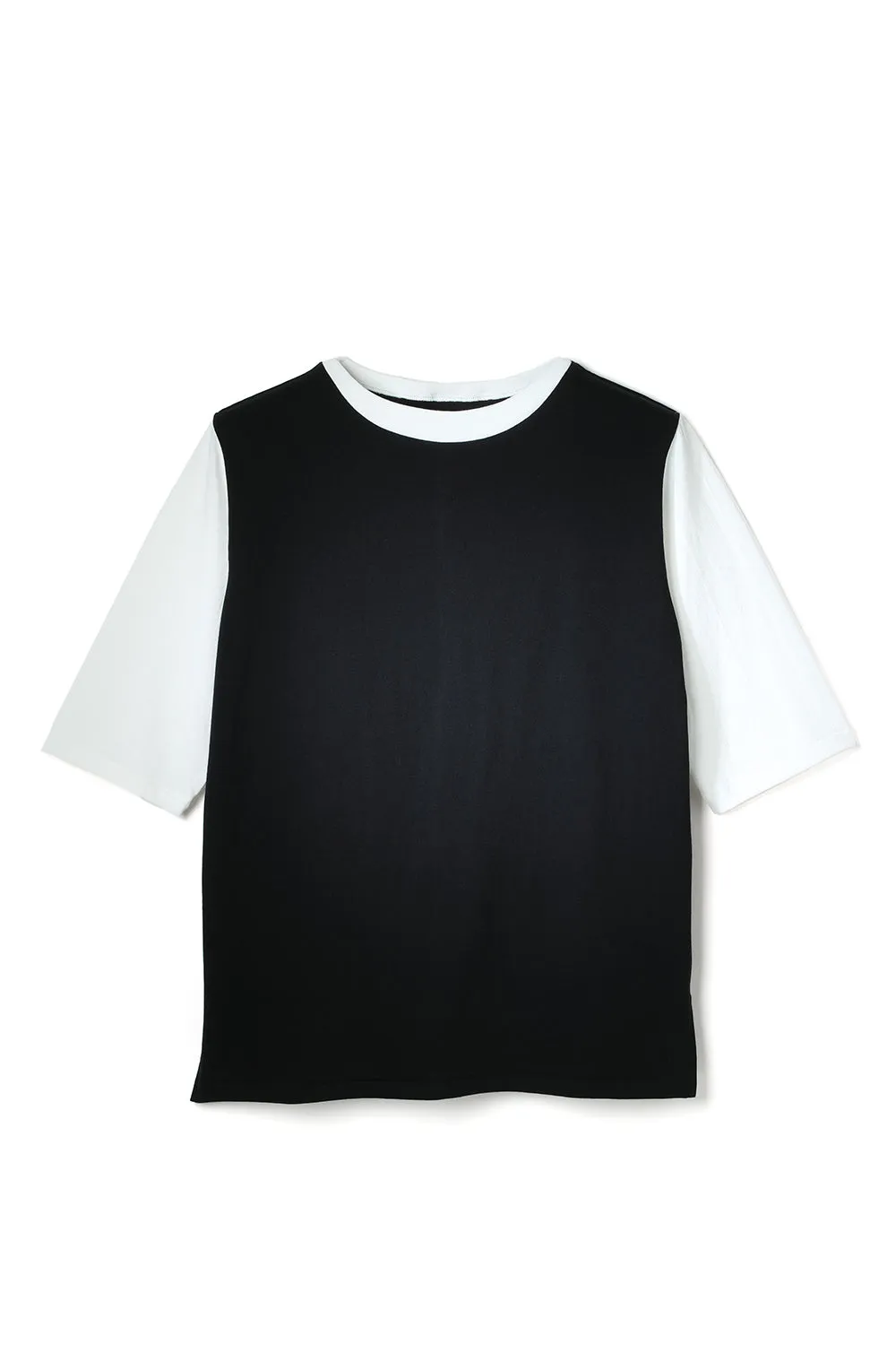 Lot.700 CK 2Tone Tee -Black×White- sold by Attractions