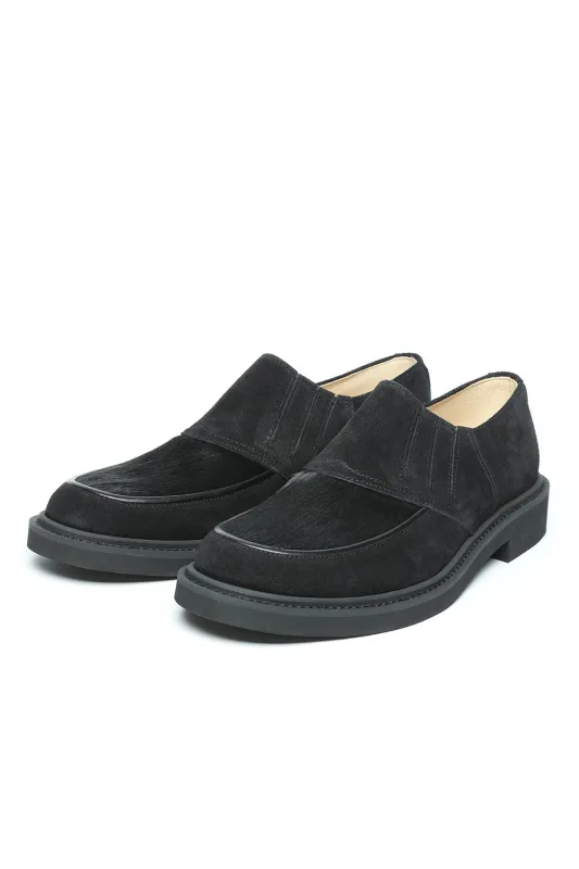 Horsehair Vamp Slip-On Shoes made by Attractions