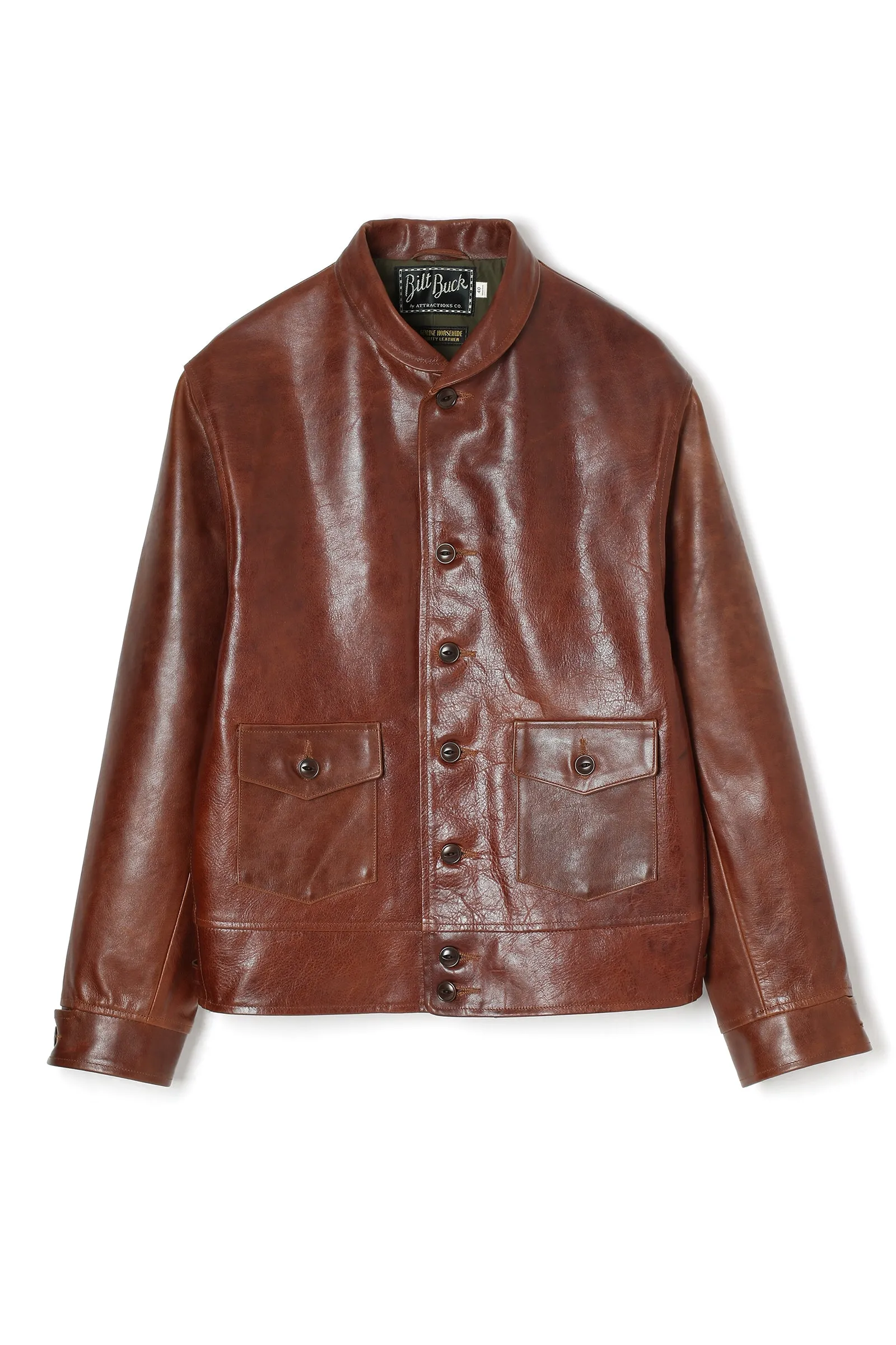 888 Horsehide Cossack Jacket Brown sold by Attractions
