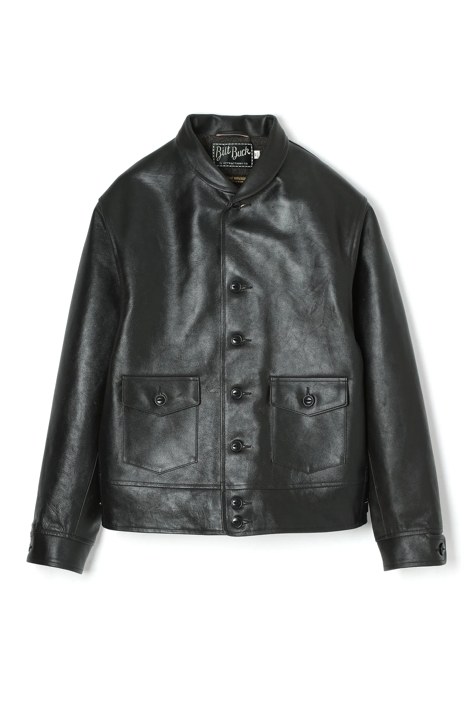 888SP Mud-Dyed Horsehide Cossack Jacket sold by Attractions