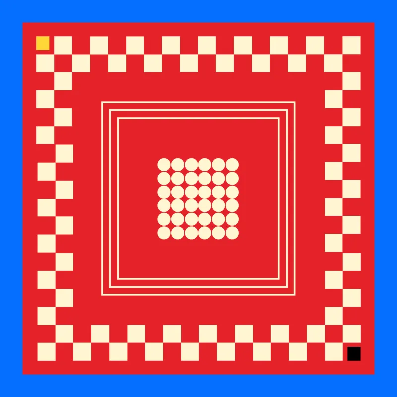 Archie Bandana No. 15 - A Study in Red made by Dushyant