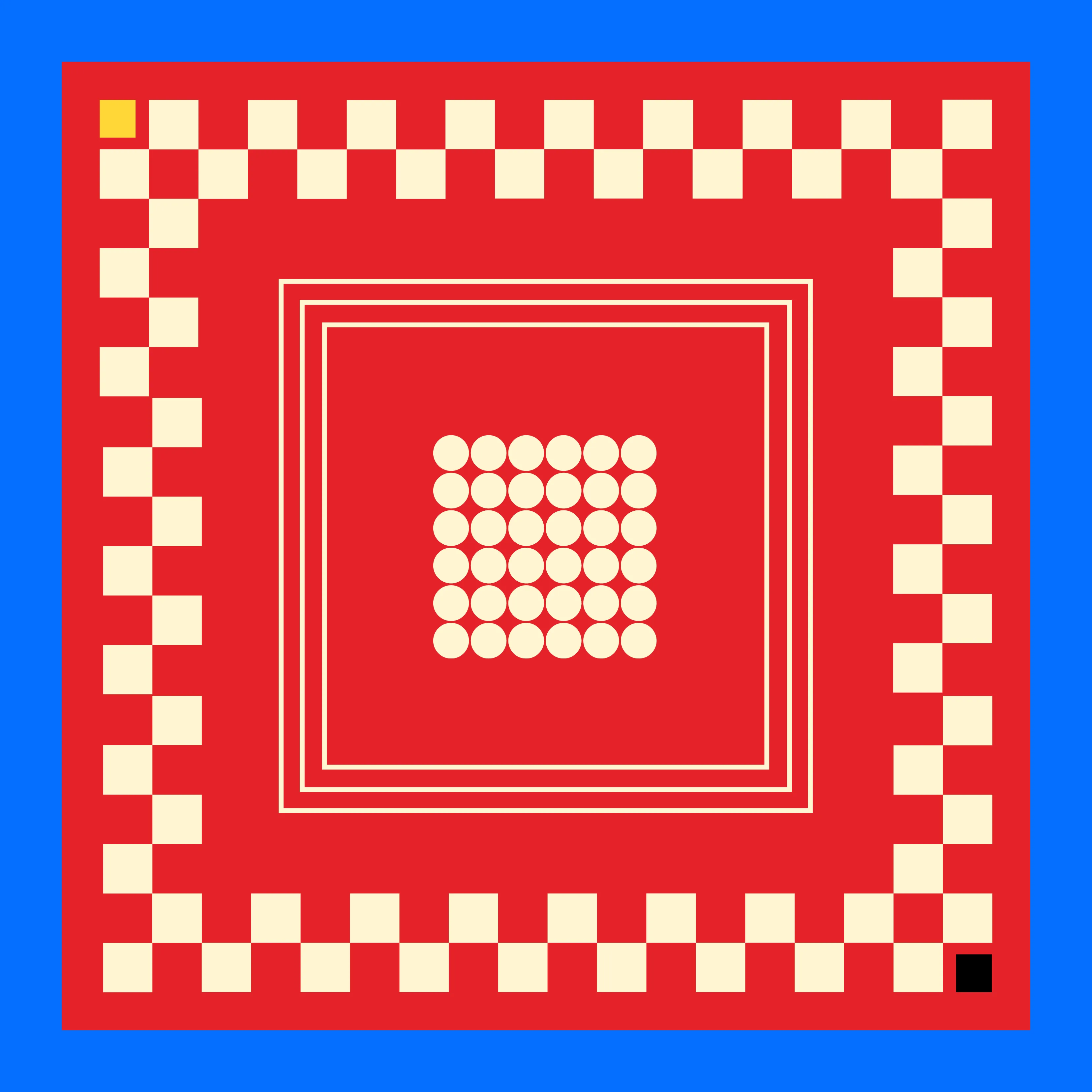 Archie Bandana No. 15 - A Study in Red sold by Dushyant