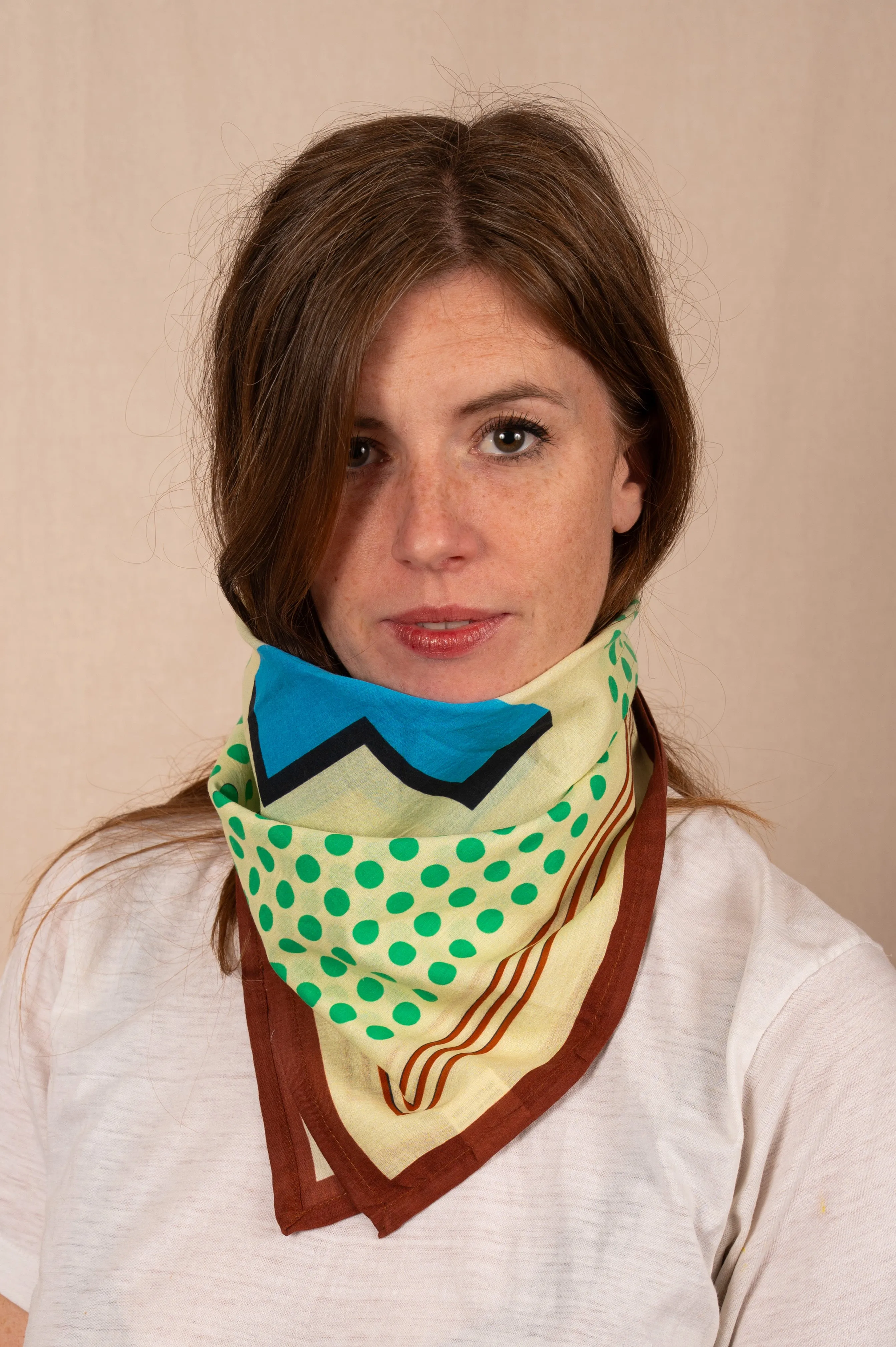 Archie Bandana No. 17 - The Fresco Patina sold by Dushyant product image thumbnail 3