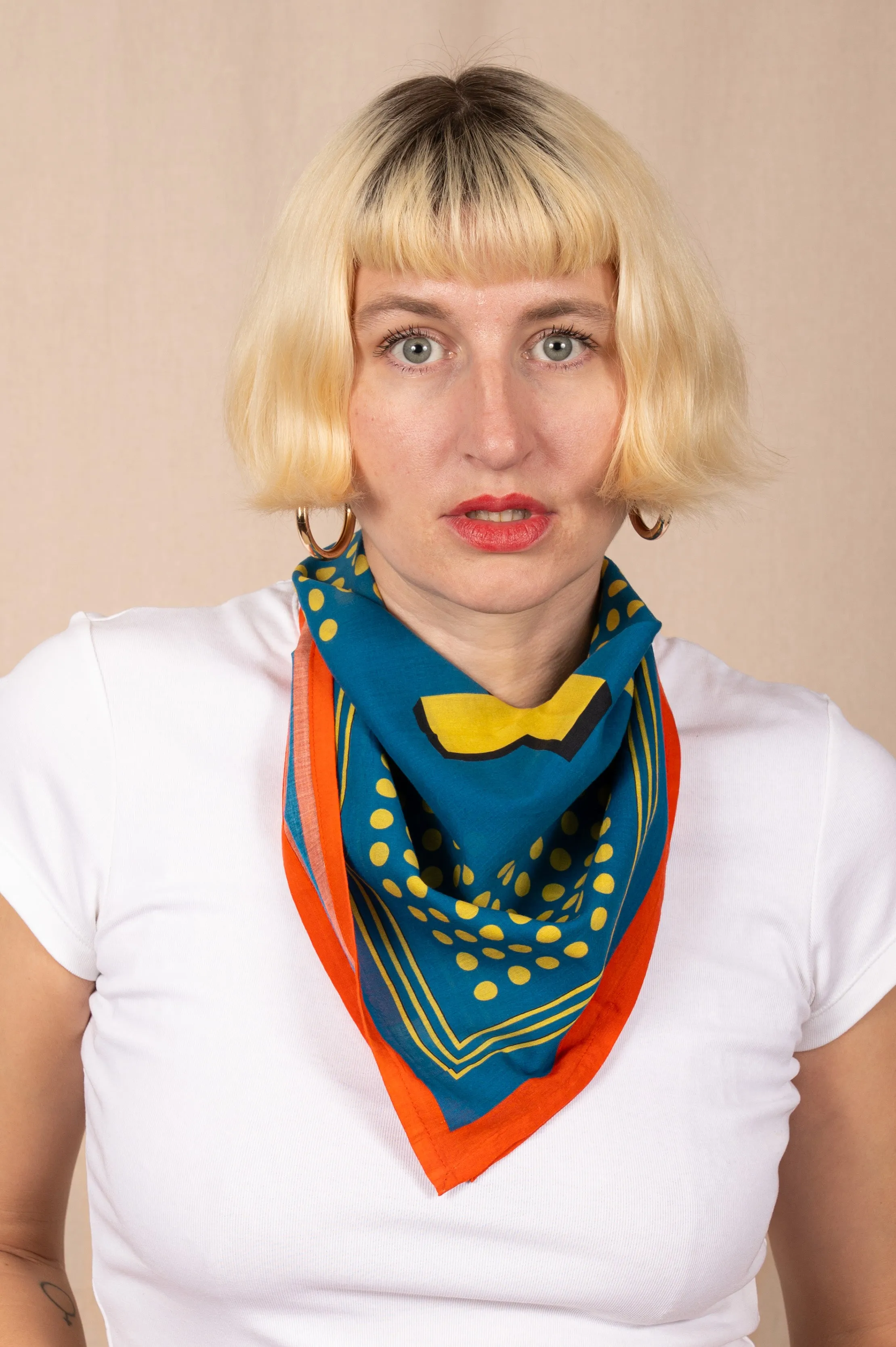 Archie Bandana No. 18 - The Riviera sold by Dushyant product image thumbnail 3