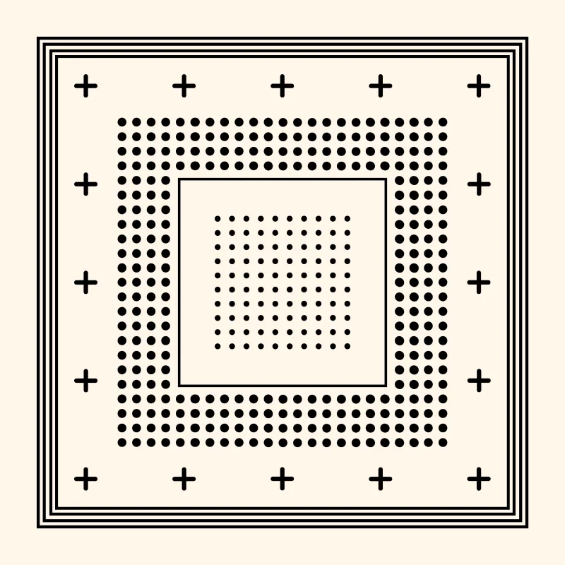 Archie Bandana No. 36 - The Gradient in Parchment made by Dushyant