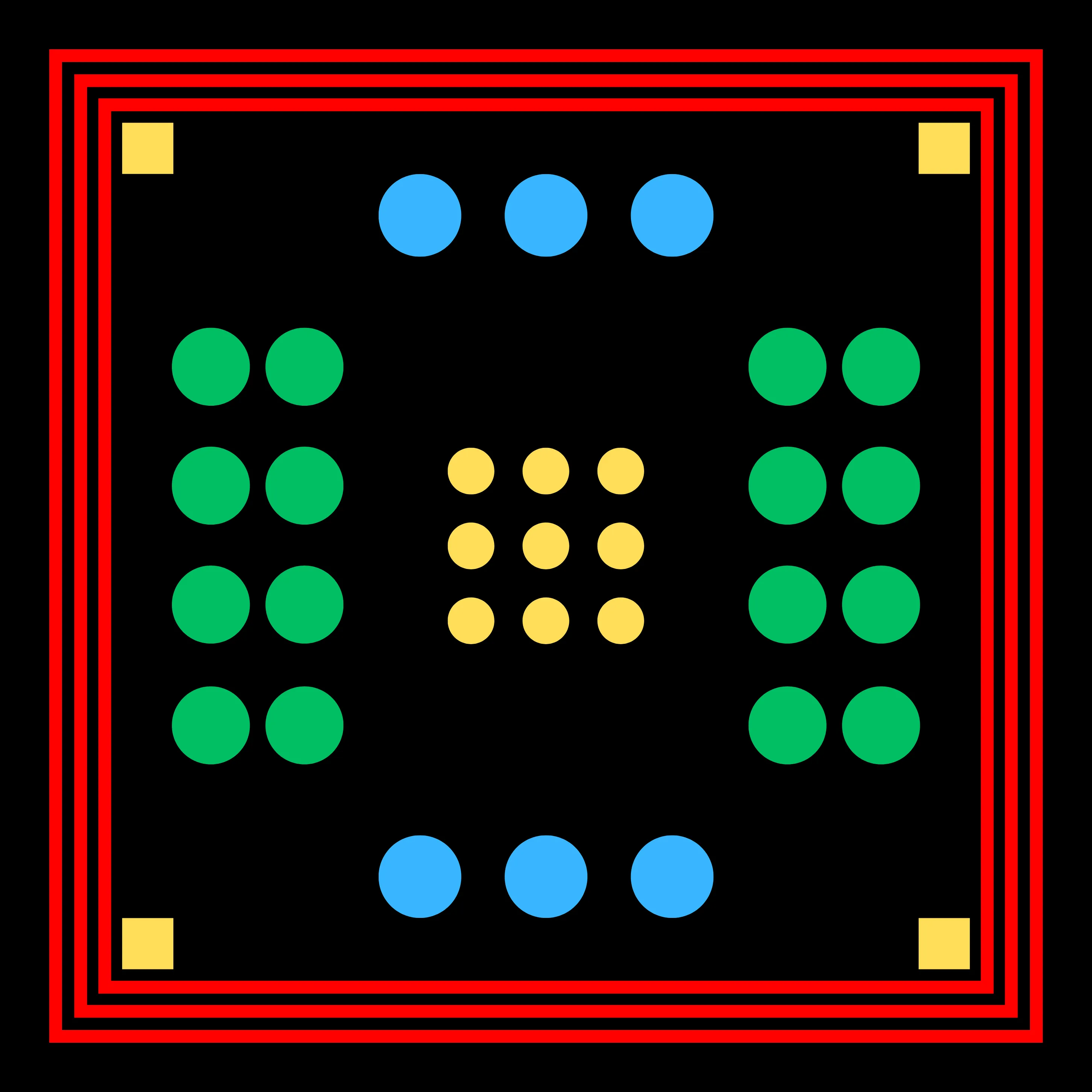 Archie Bandana No. 11 - Midnight Ludo sold by Dushyant