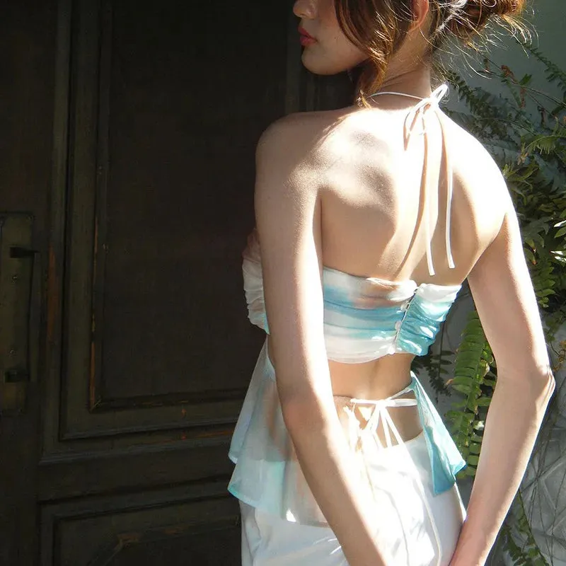 Chiara's Halter Cut-Out Tube Top sold by Chiara product image thumbnail 5