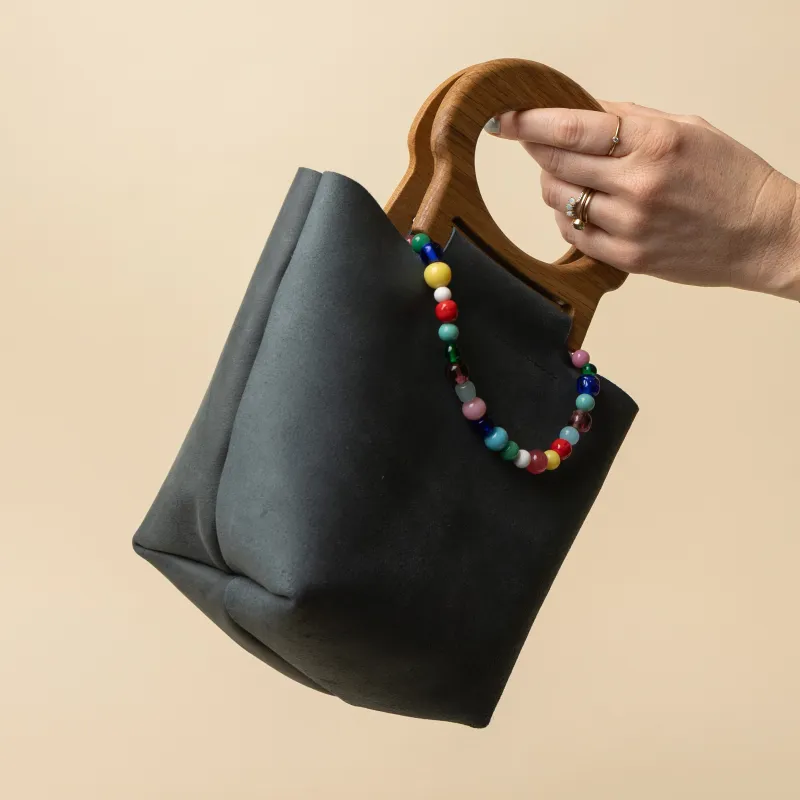 Juniper/Oak Mini Picnic Tote made by Baqette