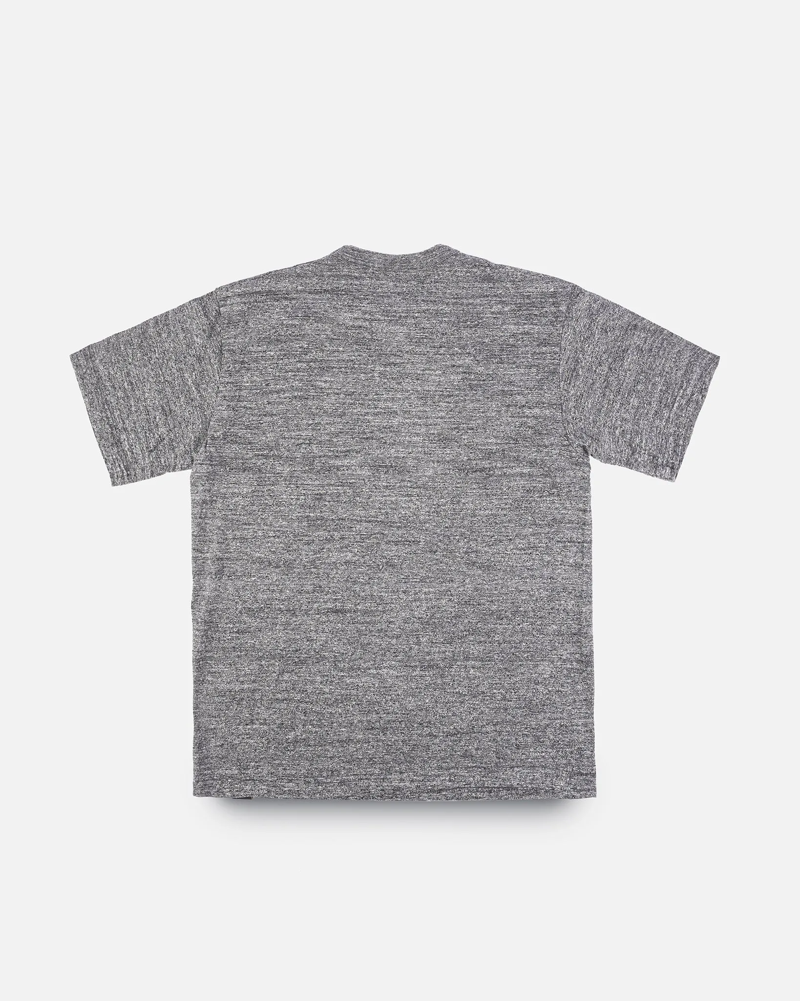 6.5oz Loopwheel Crew Neck T-Shirt with longer body - Grey sold by Iron Heart product image thumbnail 4
