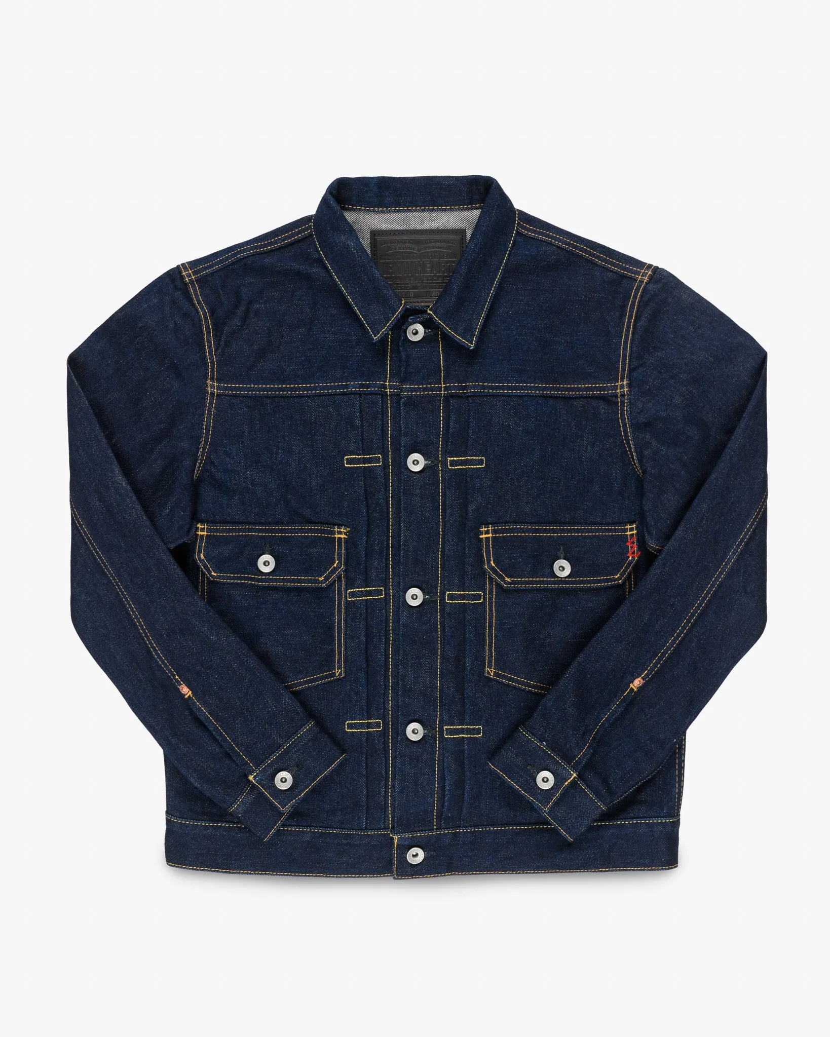 19oz Selvedge Denim Type II Jacket - Indigo sold by Iron Heart