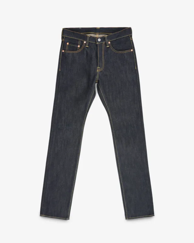 25oz Selvedge Denim Slim Cut Jeans - Indigo sold by Iron Heart