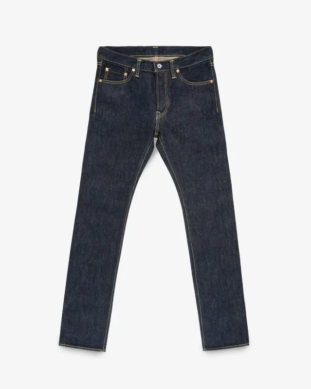 21oz Selvedge Denim Slim Cut Jeans - Indigo sold by Iron Heart