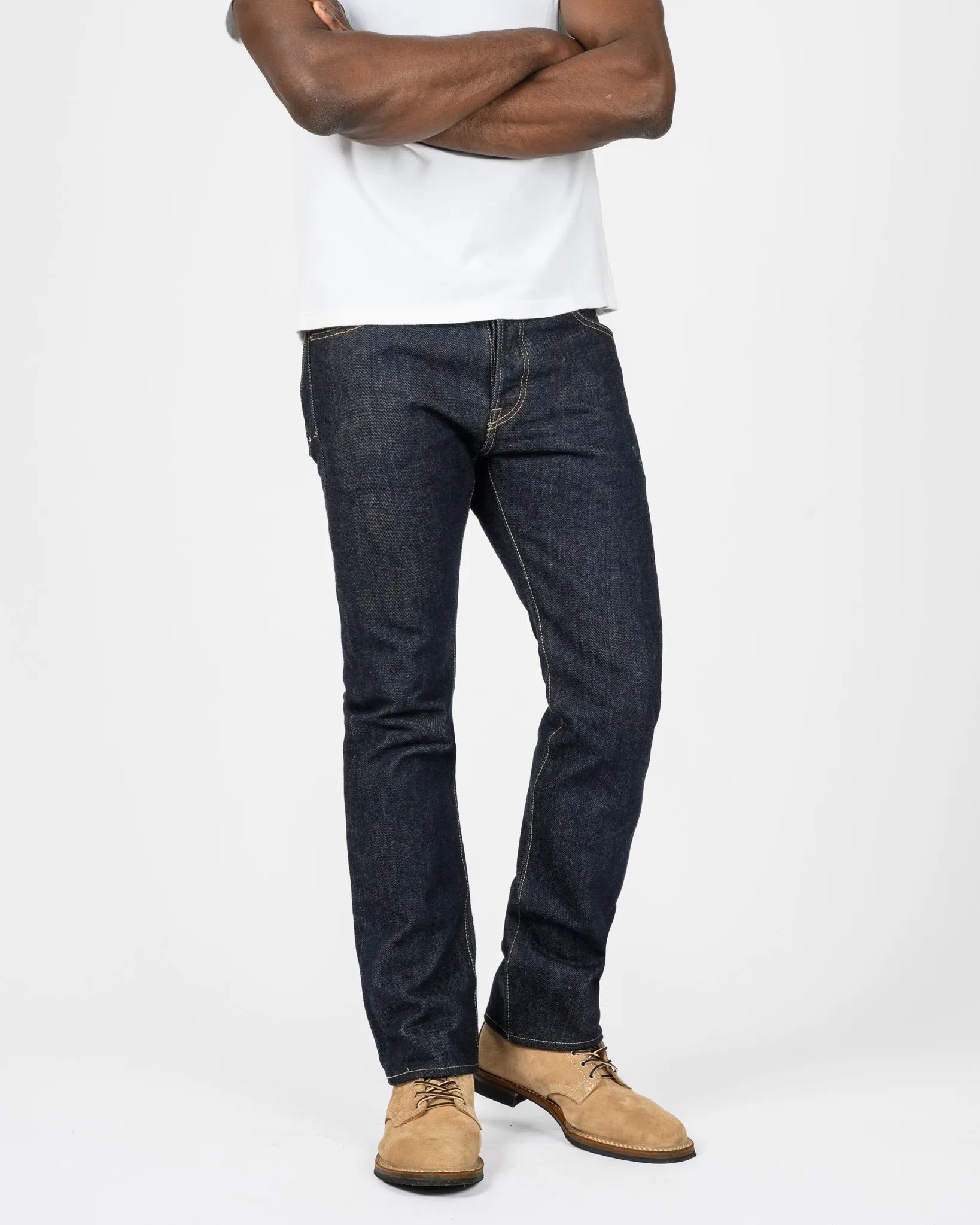 21oz Selvedge Denim Slim Cut Jeans - Indigo sold by Iron Heart product image thumbnail 2