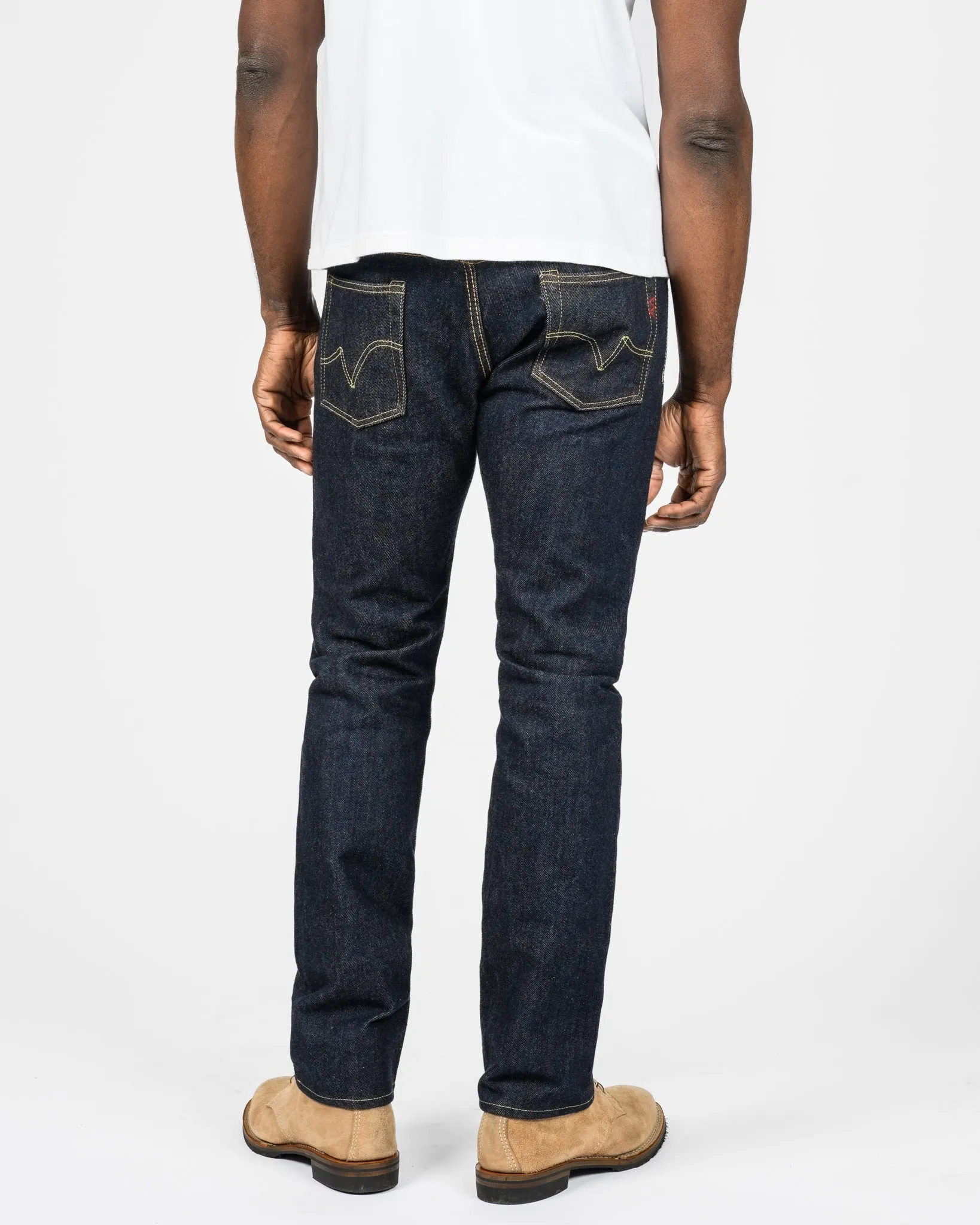 21oz Selvedge Denim Slim Cut Jeans - Indigo sold by Iron Heart product image thumbnail 3