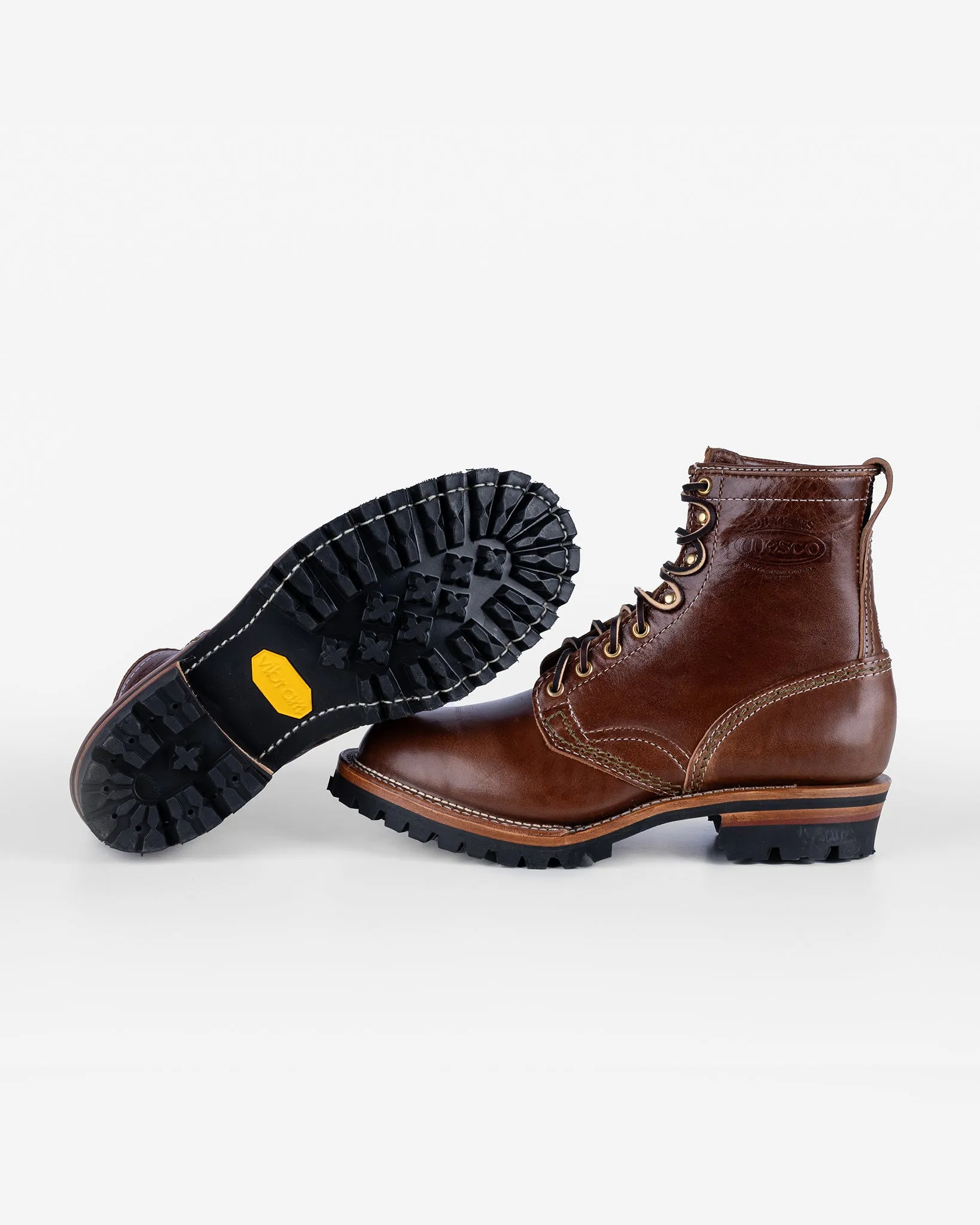 Iron Heart Int'l x Wesco® - 8" Maryam Horsehide Jobmaster® Boot - Brown sold by Iron Heart product image thumbnail 4