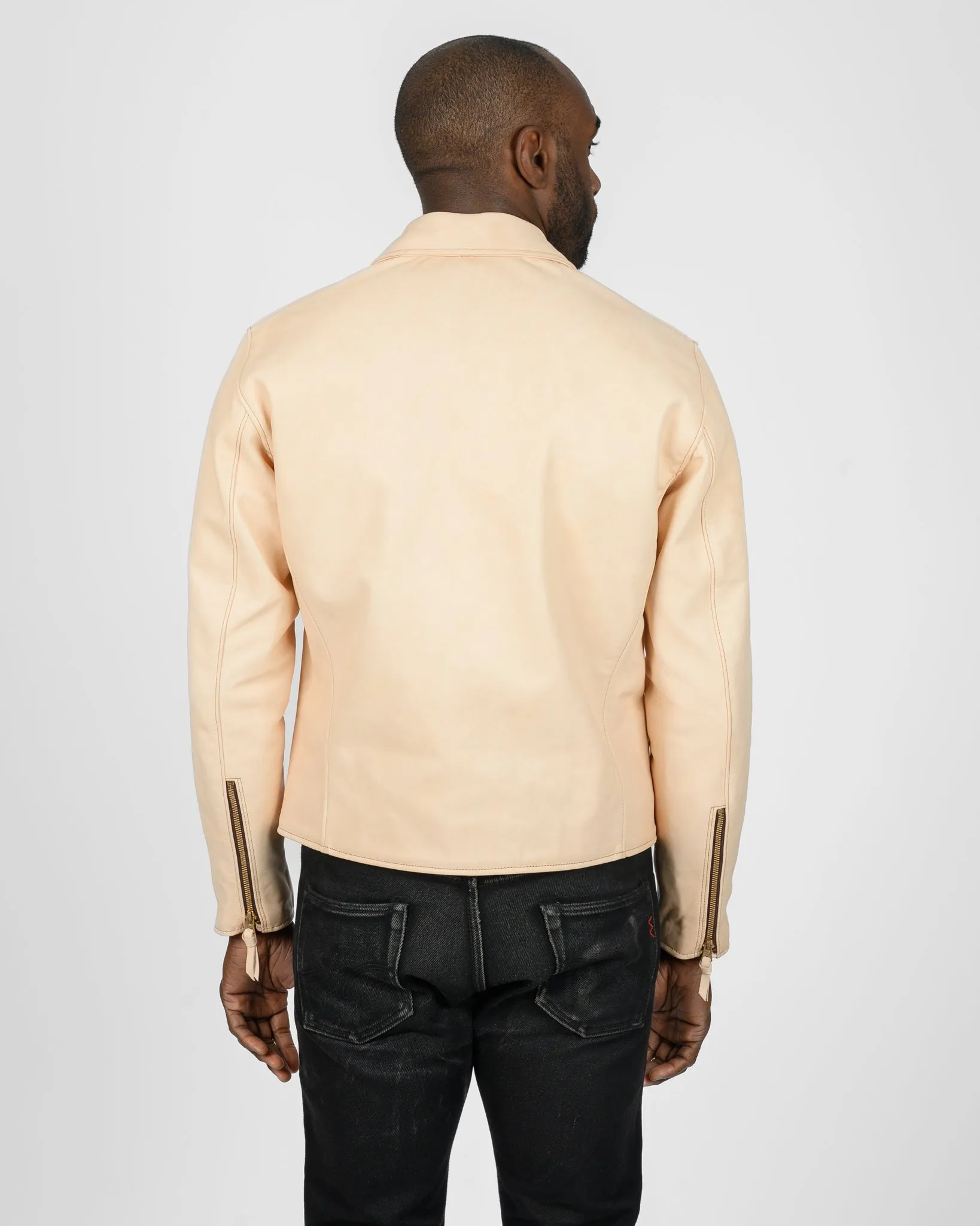 Iron Heart x Simmons Bilt Horsehide Jacket - The Bareback - Natural sold by Iron Heart product image thumbnail 4