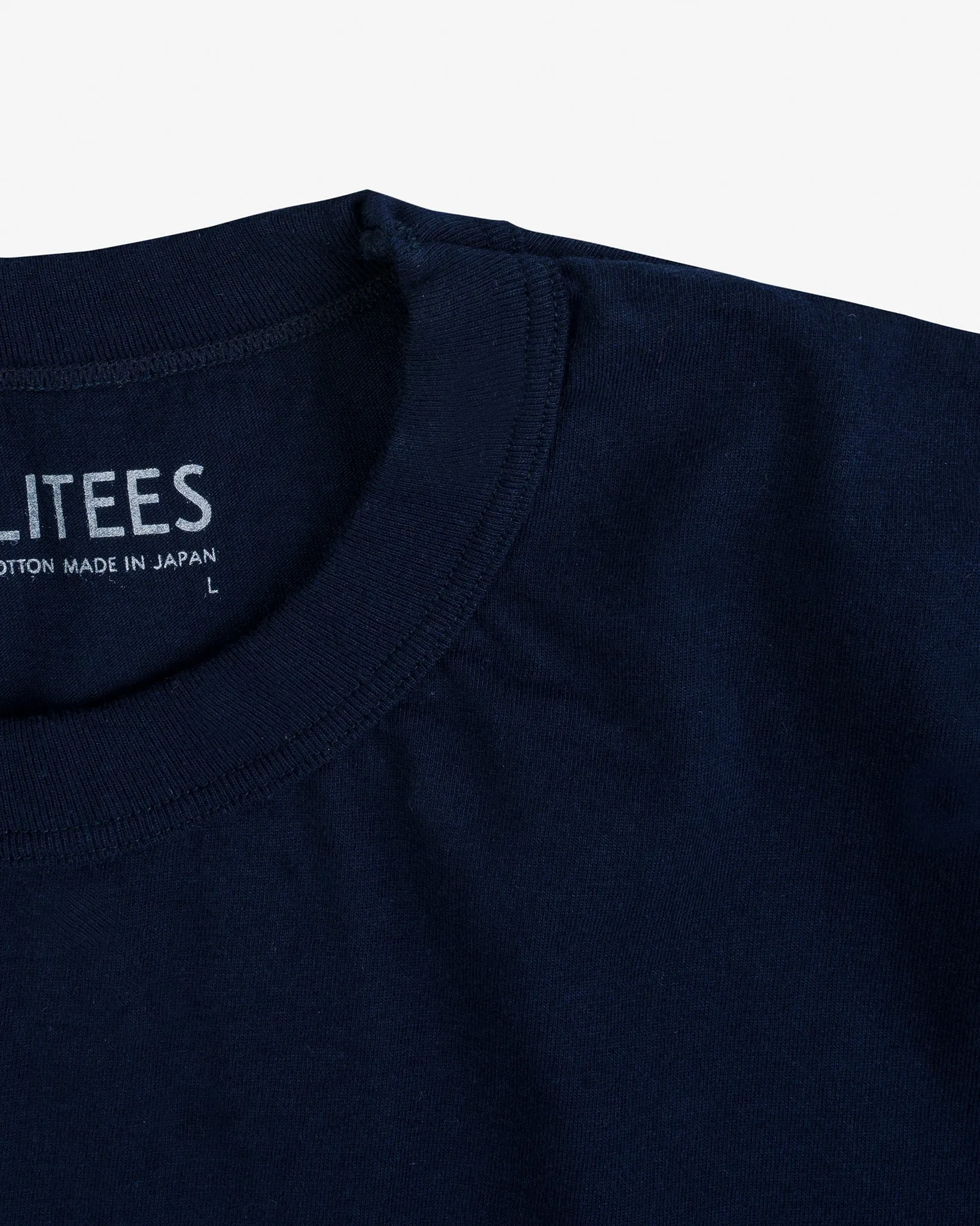 UTILITEES - 5.5oz Loopwheel Crew Neck T-Shirt - Navy Blue sold by Iron Heart product image thumbnail 5