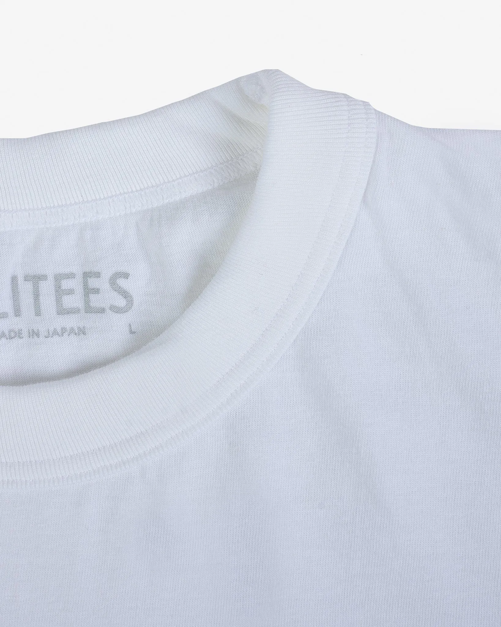 UTILITEES - 5.5oz Loopwheel Crew Neck T-Shirt - White sold by Iron Heart product image thumbnail 5