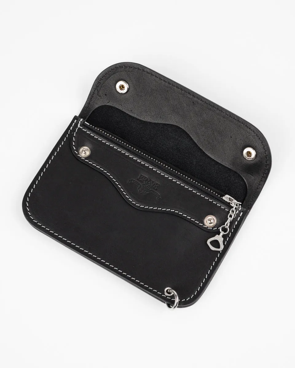 OGL Brave Horsehide Trucker Wallet - Black sold by Iron Heart product image thumbnail 4