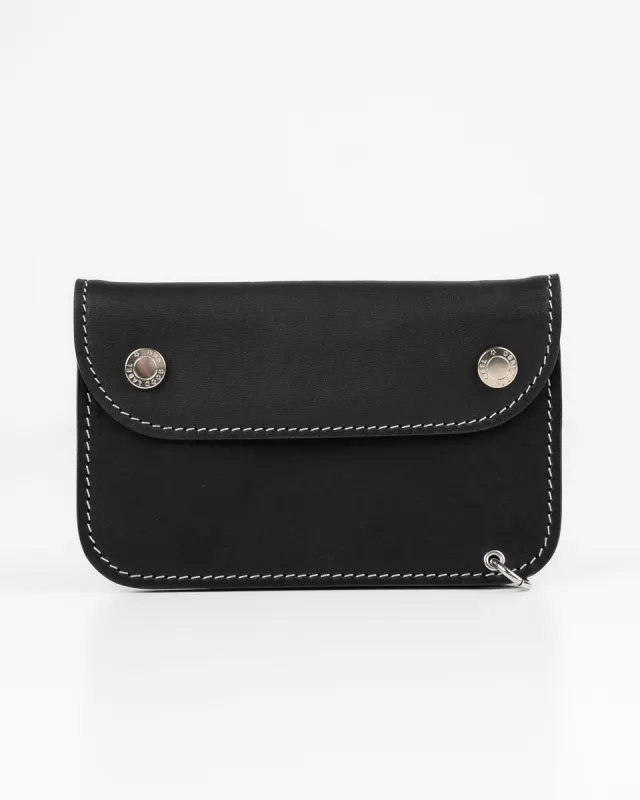 OGL Brave Horsehide Trucker Wallet - Black sold by Iron Heart