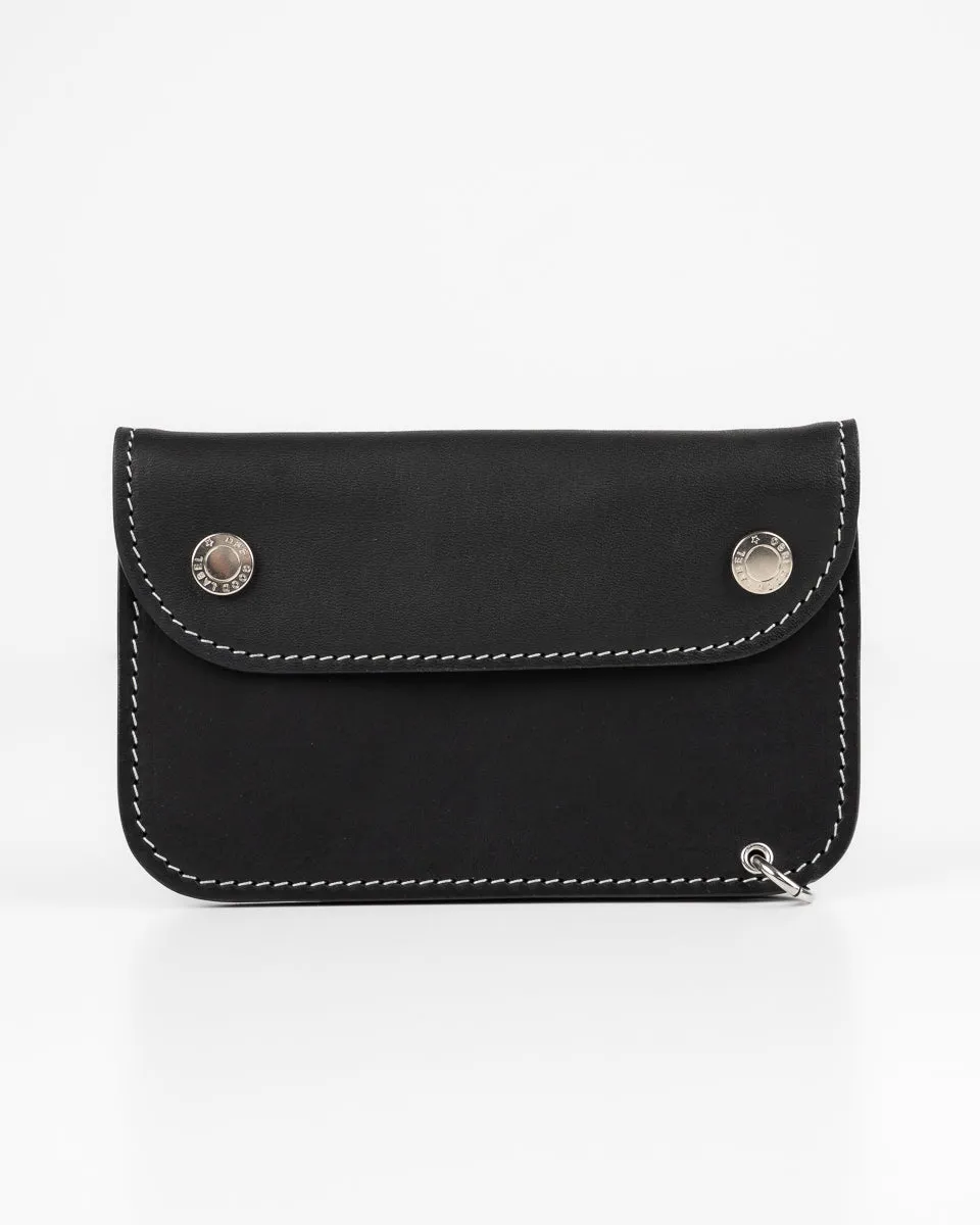 OGL Brave Horsehide Trucker Wallet - Black sold by Iron Heart