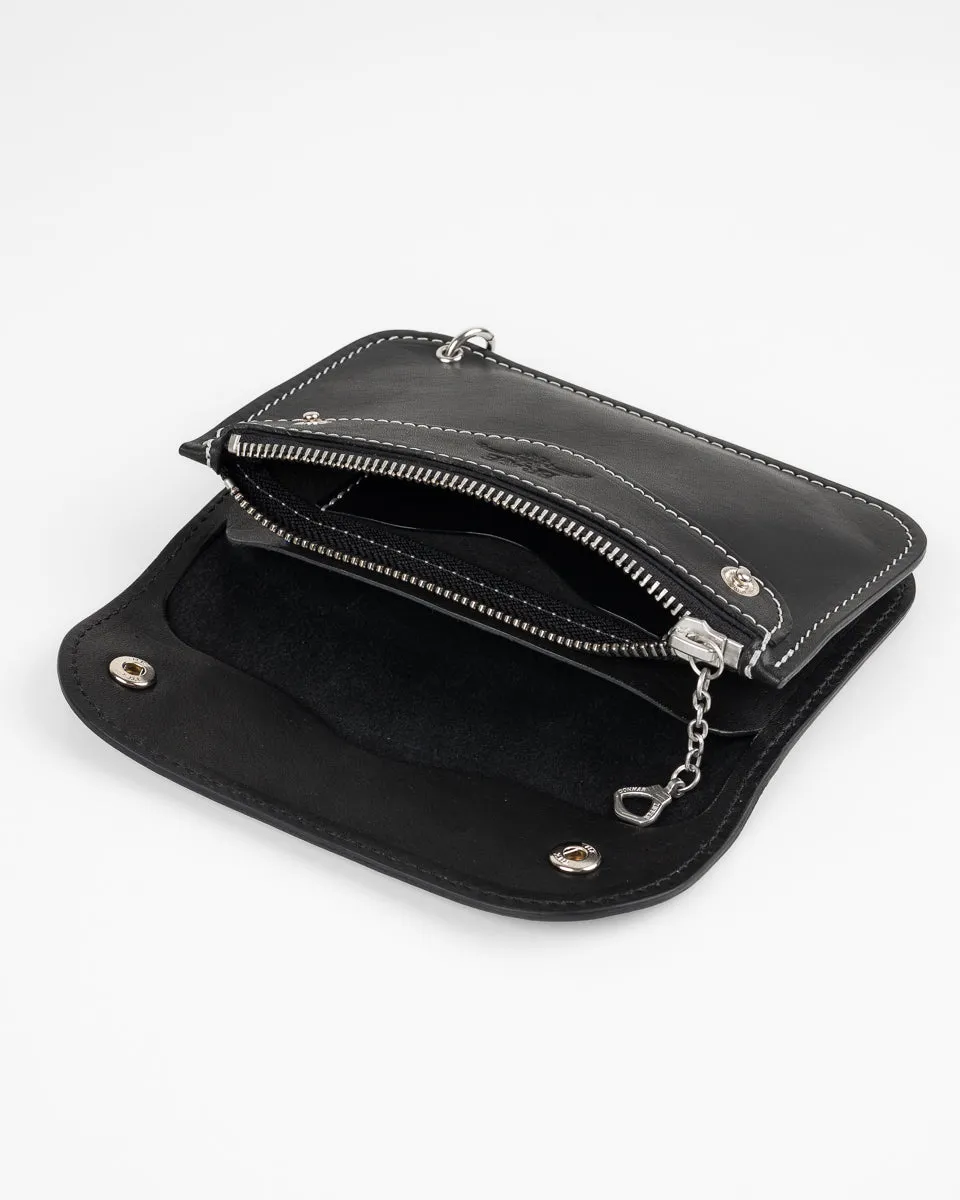 OGL Brave Horsehide Trucker Wallet - Black sold by Iron Heart product image thumbnail 2