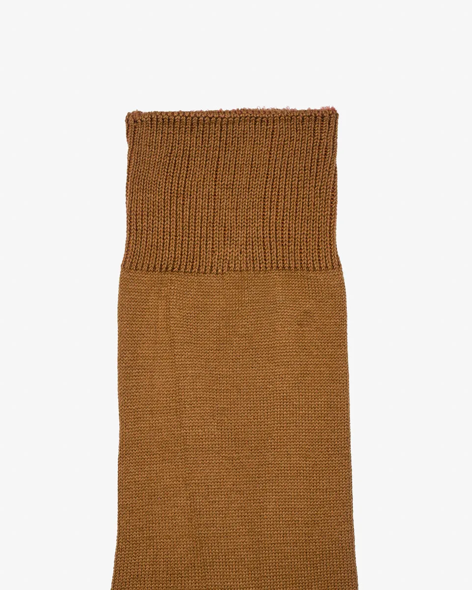 Decka Showatabé Giza Cotton Mercerized Socks - Camel sold by Iron Heart product image thumbnail 2