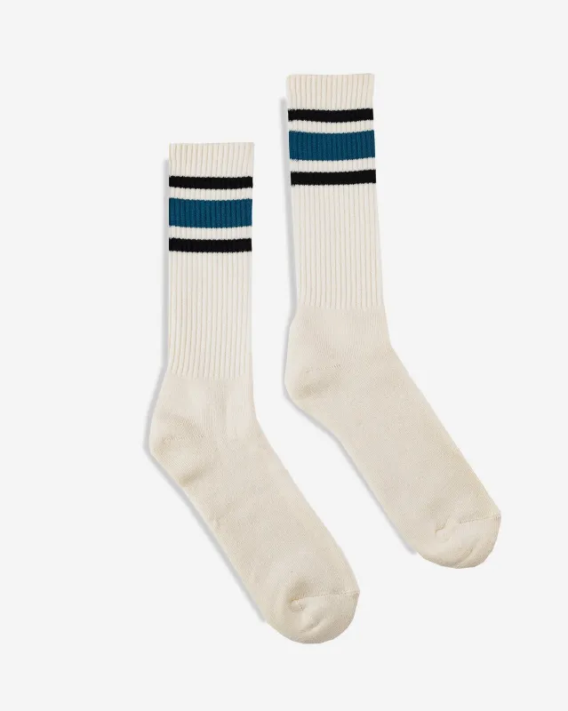 Decka 80s Skater Socks - Blue sold by Iron Heart