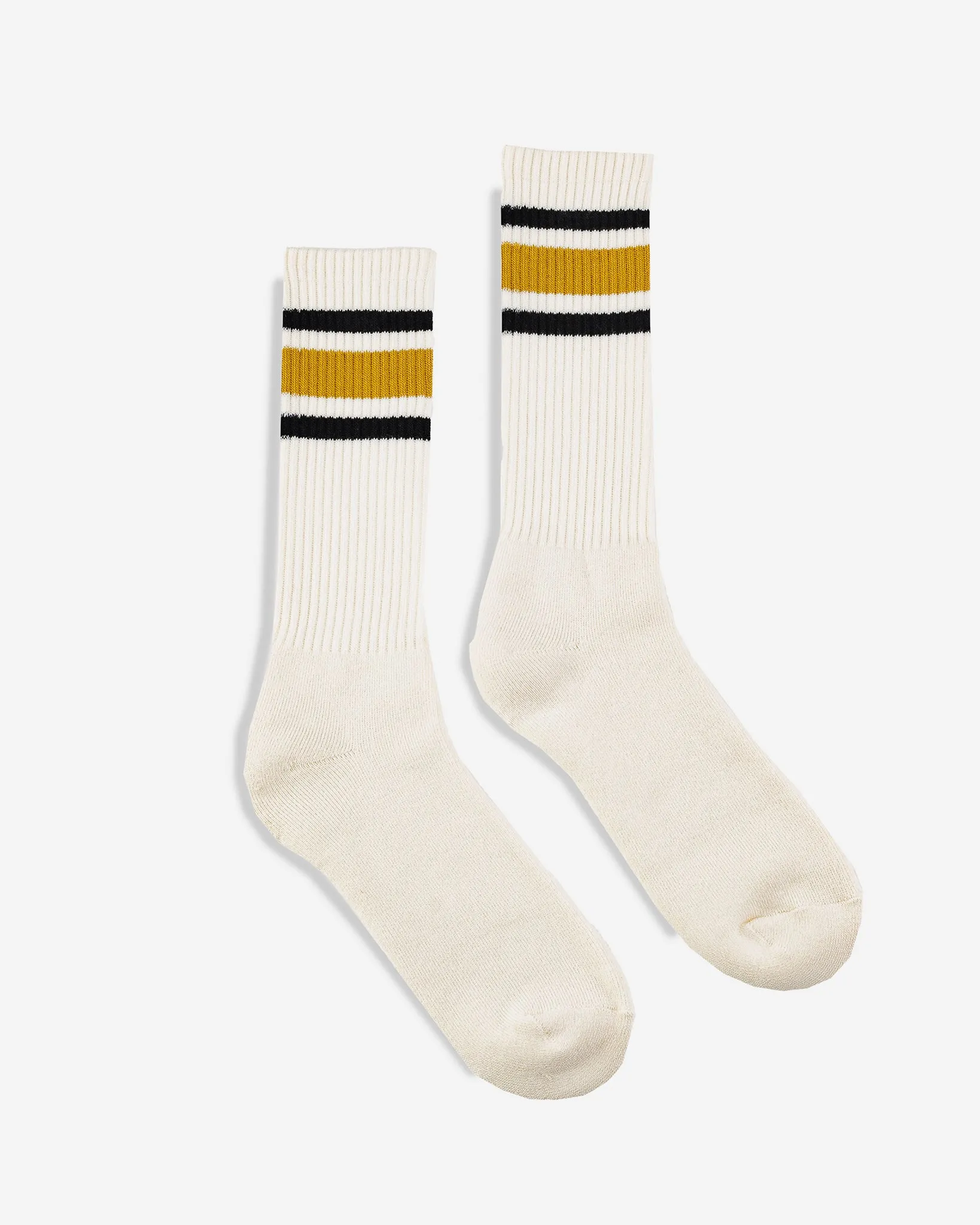 Decka 80s Skater Socks - Yellow sold by Iron Heart