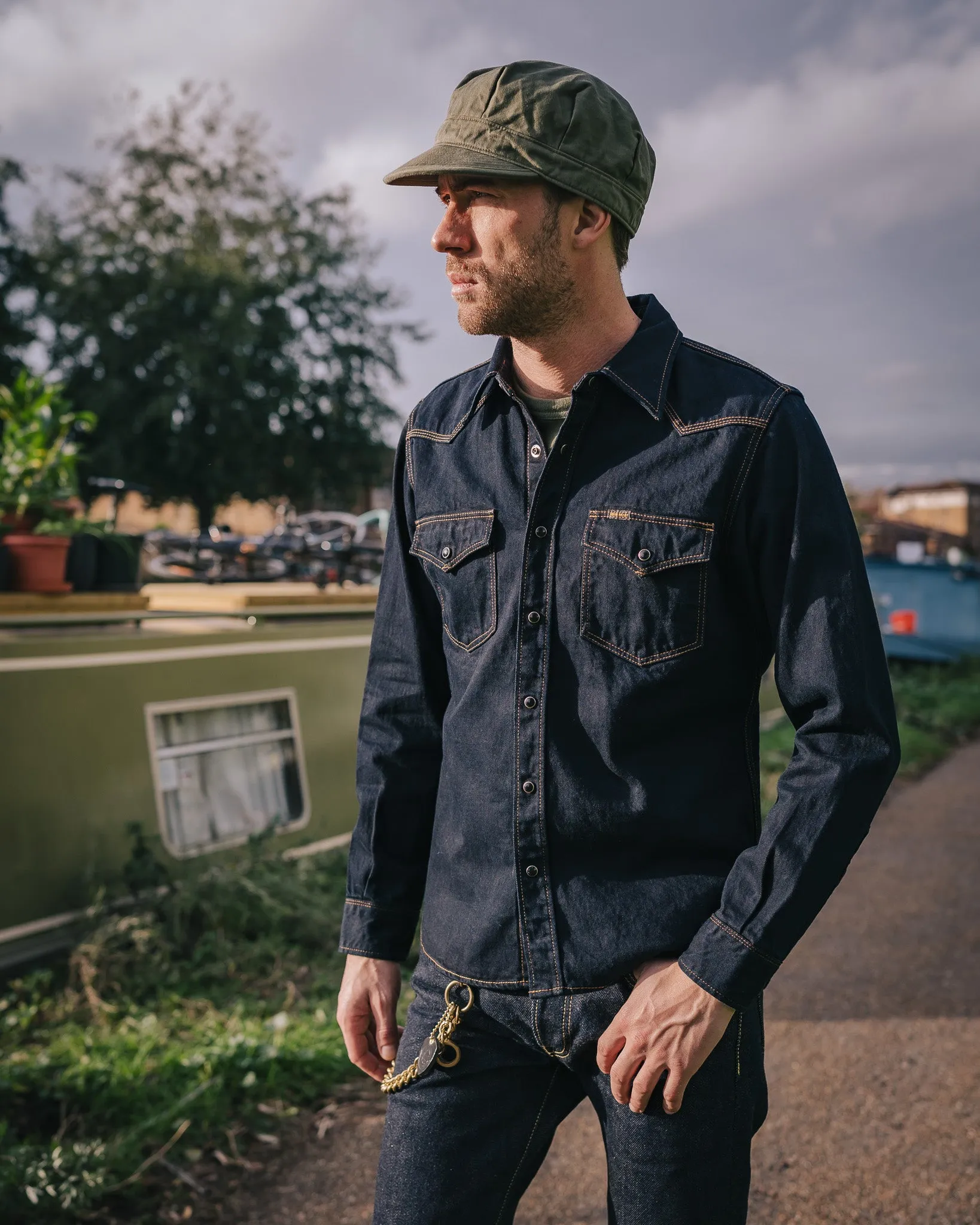 Papa Nui - Chesty Cap - Olive sold by Iron Heart product image thumbnail 2