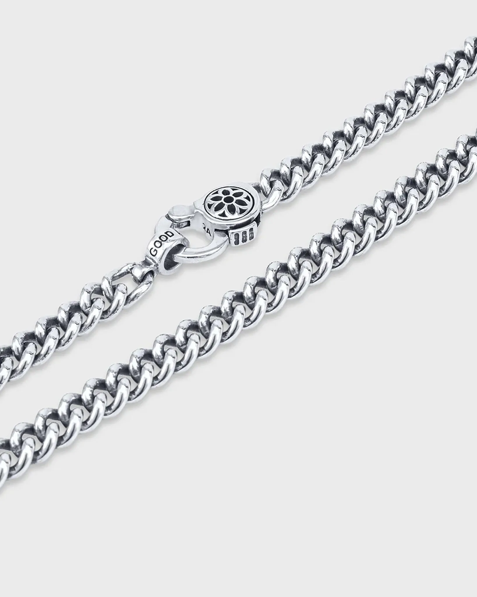 GOOD ART HLYWD Curb Chain Necklace Link Size A at 21" - Sterling Silver sold by Iron Heart product image thumbnail 2