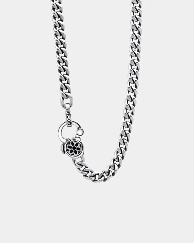 GOOD ART HLYWD Curb Chain Necklace Link Size AA at 24" - Sterling Silver sold by Iron Heart