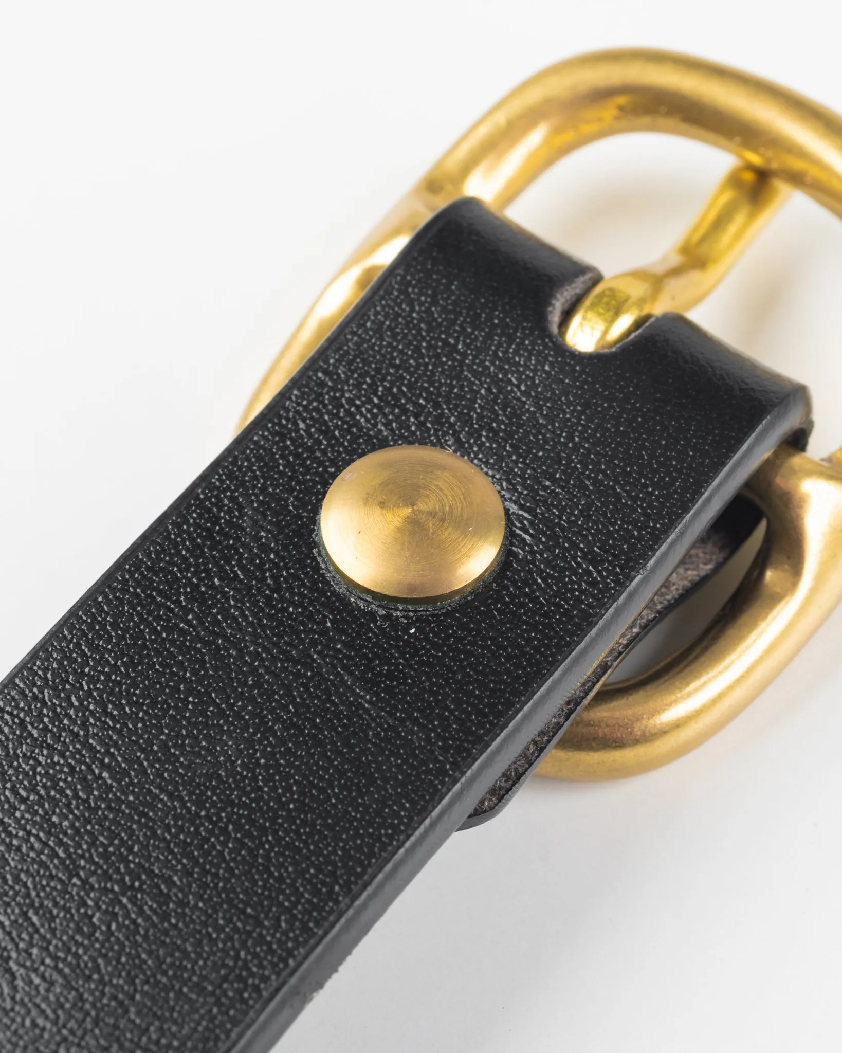 OGL Obbies Dress Leather Belt - Full-Dyed Black sold by Iron Heart product image thumbnail 5