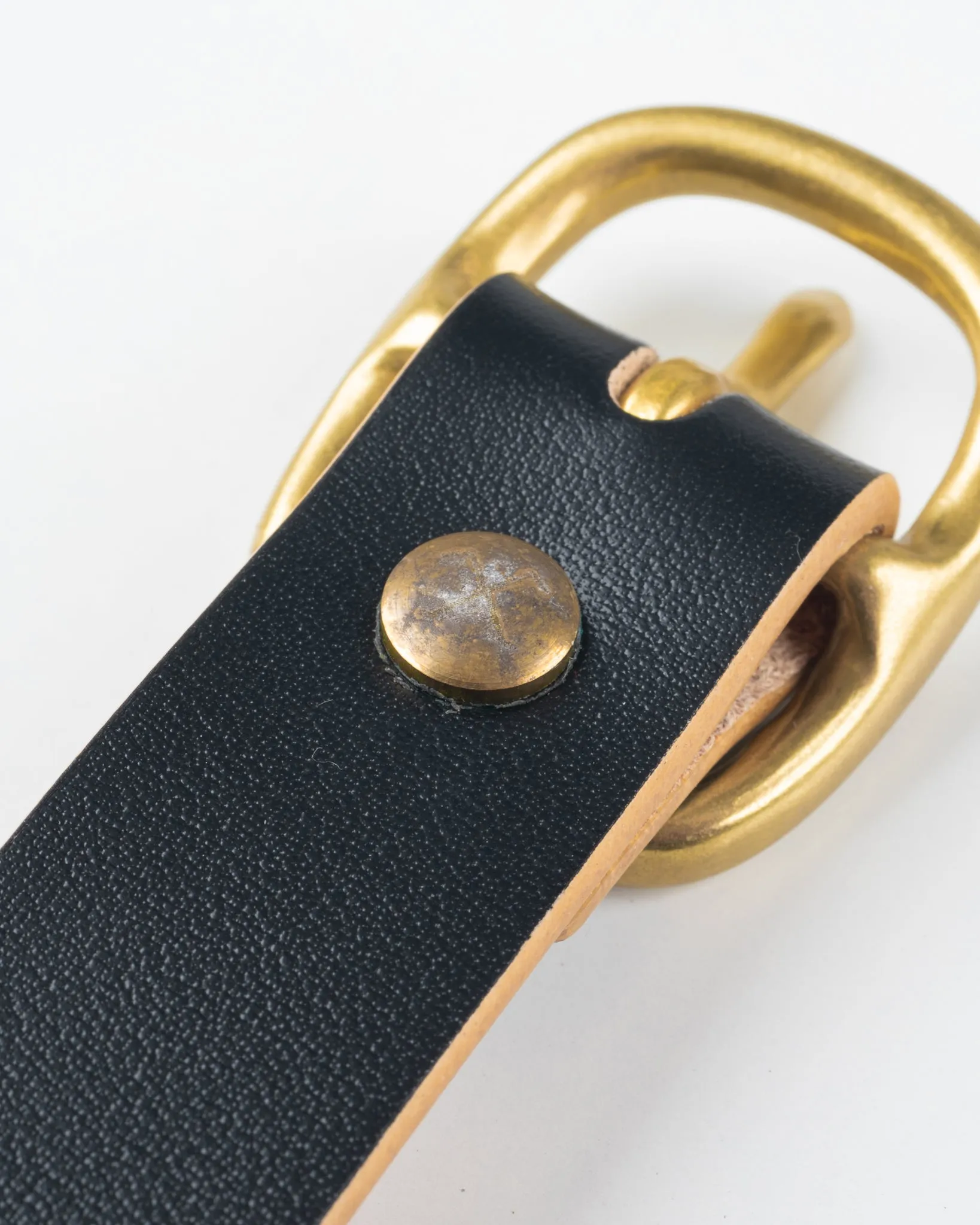 OGL Obbies Dress Leather Belt - Hand Dyed Black sold by Iron Heart product image thumbnail 5