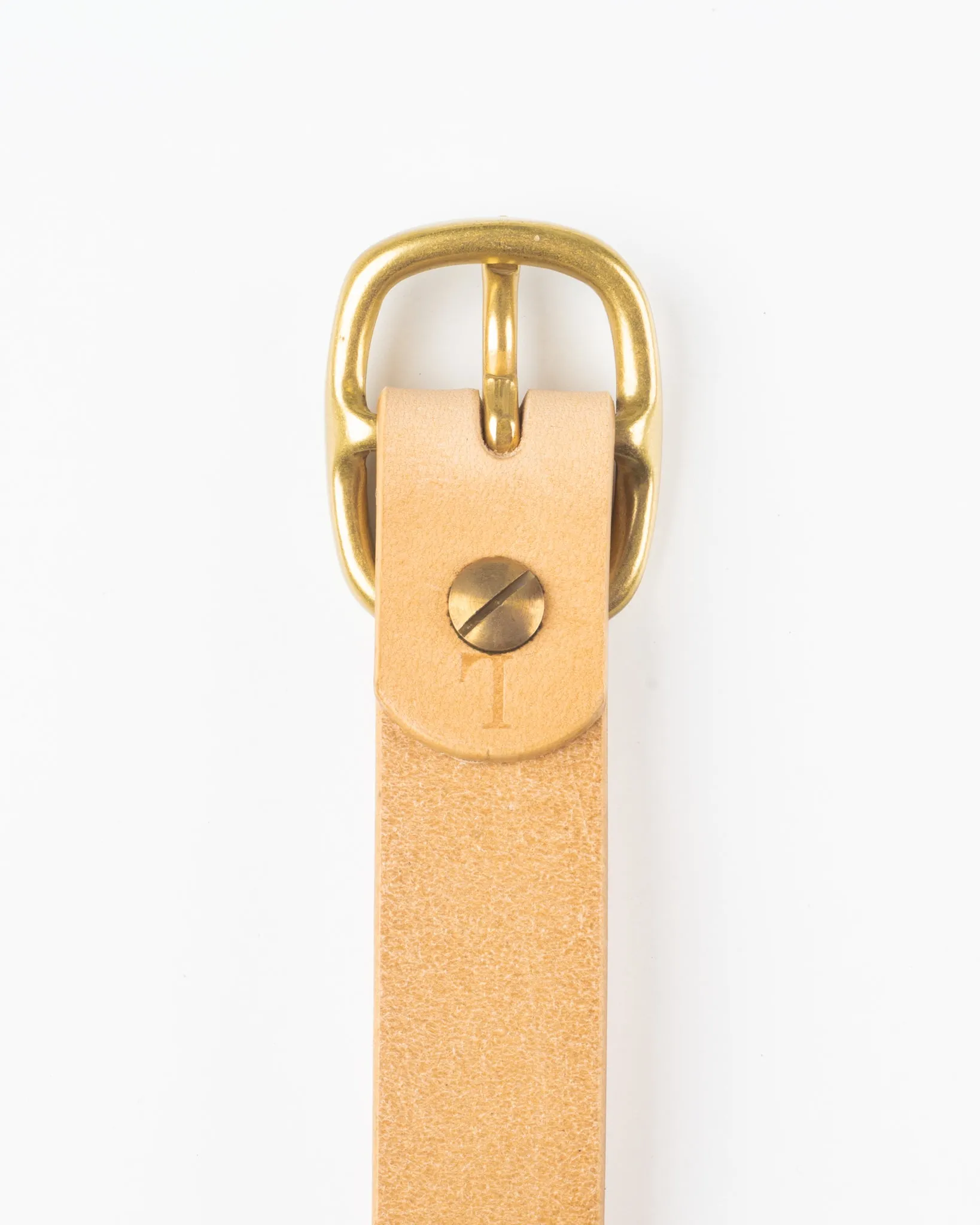 OGL Obbies Dress Leather Belt - Natural sold by Iron Heart product image thumbnail 4